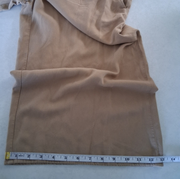 Sunday Best (Aritzia)/ Tan Sullivan Palazzo Capri Pants/ Size US XS - Picture 9 of 13